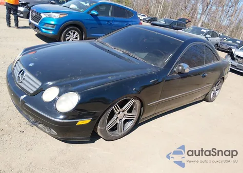 2002 Mercedes-Benz Cl 500 z USA, uszkodzony, nr VIN WDBPJ75J02A028608
